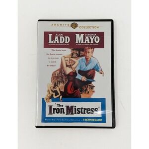 Warner Archive The Iron Mistress DVD Alan Ladd Virginia Mayo Western Classic